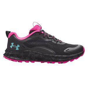 Under Armour Charged Bandit 2 Trail Jet Gray/Still Water/Retro Pink Size 6 New